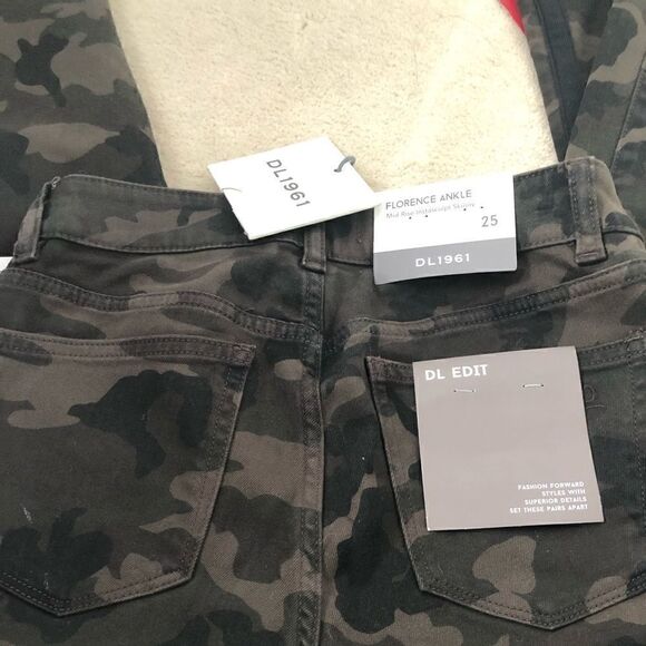 NWT Florence Ankle Mid Rise Instasculpt Skinny - Fort Greene Size 25 - Picture 11 of 14